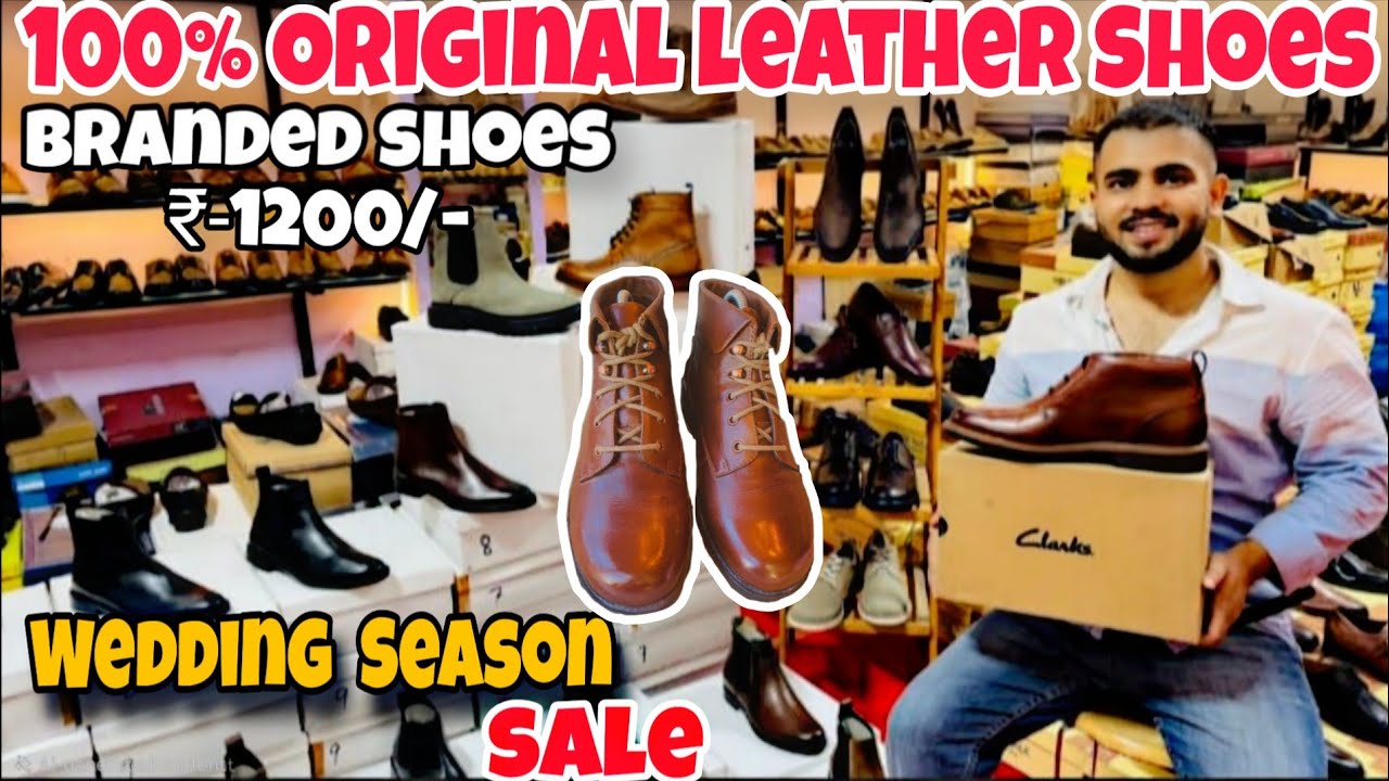Original Leather shoes for men | Genuine leather shoes in delhi | shoes market in delhi 