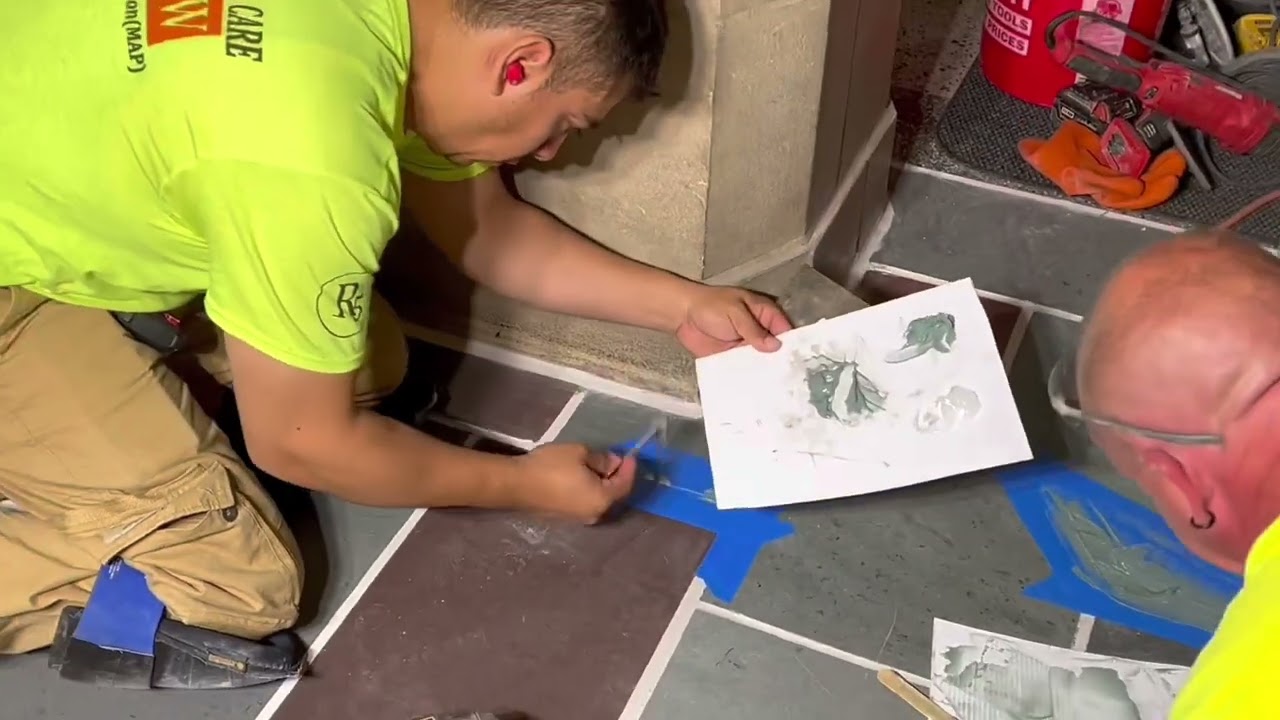How To: Slate Tile Restoration Patching Demo