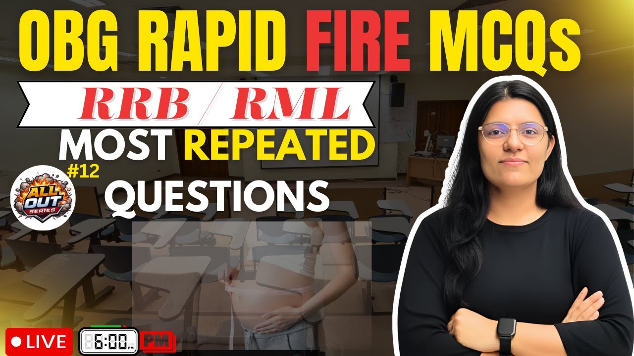 ALL OUT Series #12 🔥 | PYQ Paper Solution | Most Repeated MCQs | LIVE | kirosha nursing classes