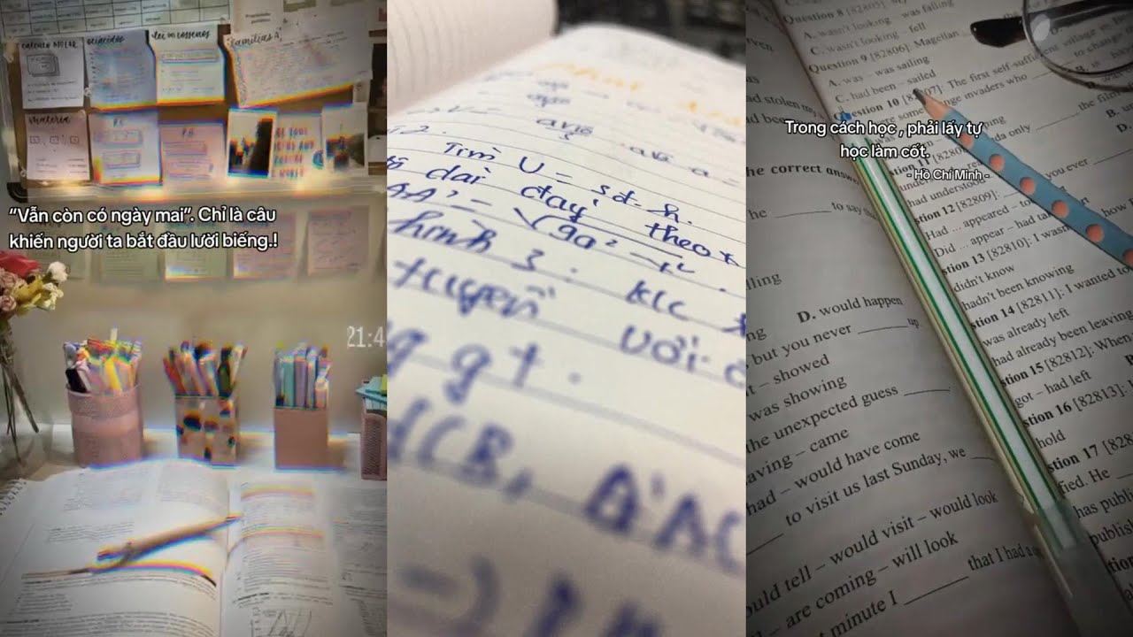 #21 Tổng Hợp Các Video Tạo Động Lực Học Tập | Tik Tok Việt Nam | THPTQG 2024