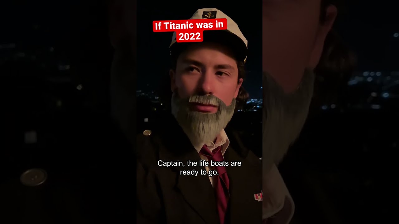 If Titanic was in 2022 🙄🚢😂 #shorts