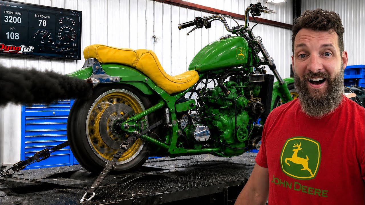 How much HP Does TURBO Diesel Harley Motorcycle Really make ? 