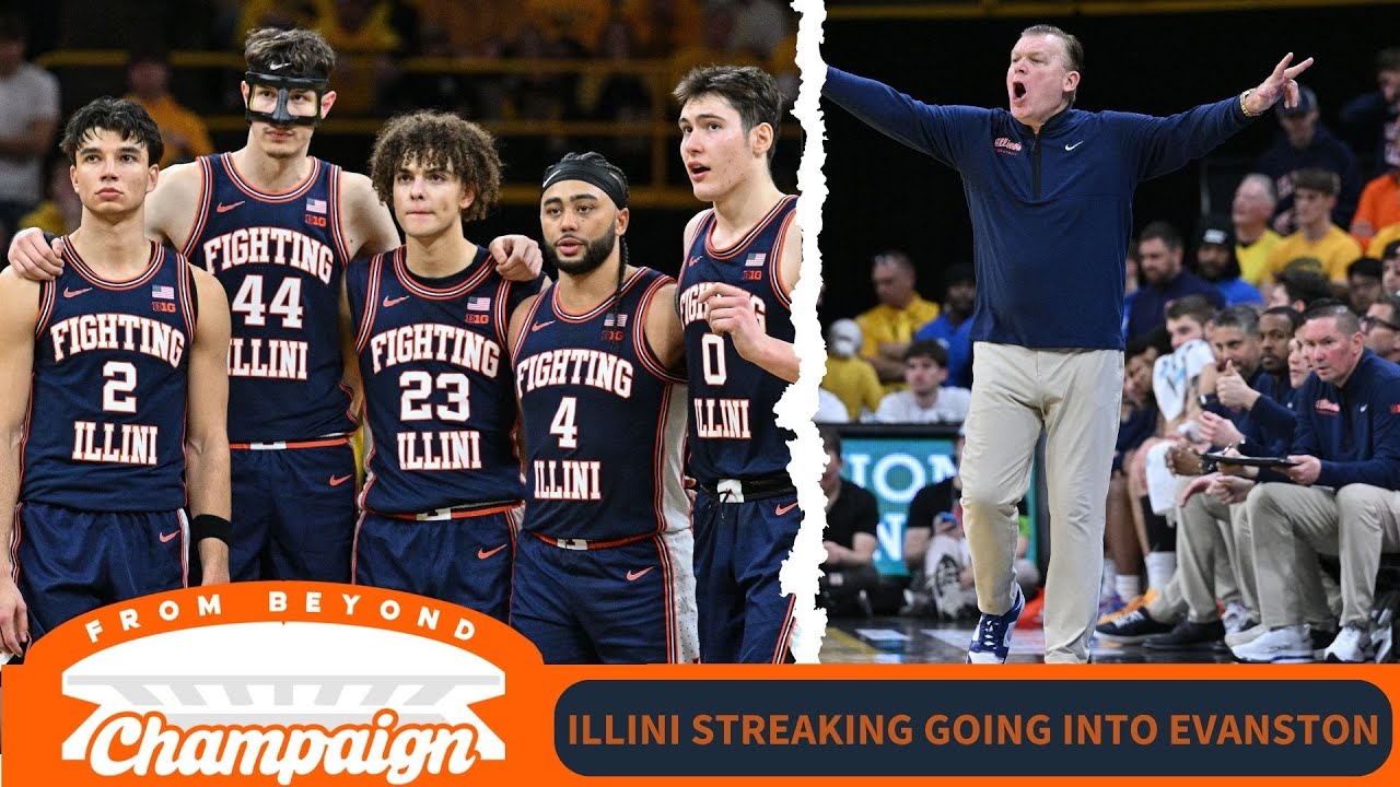 Keaton Wagler and Illinois hope to keep their WINNING STREAK alive against Northwestern
