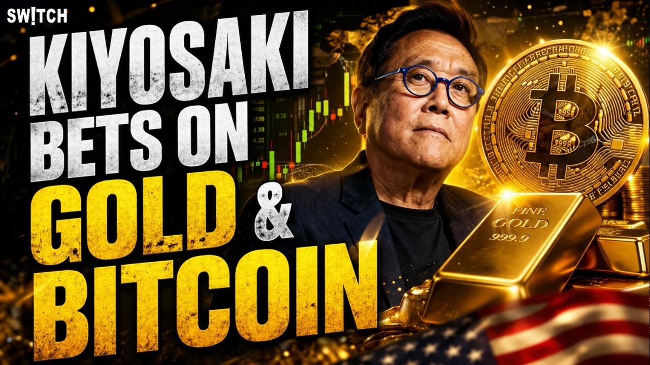 Crypto Market Pulse: Kiyosaki Bets On Gold & Bitcoin। Top News of The Day। Powered by CoinSwitch