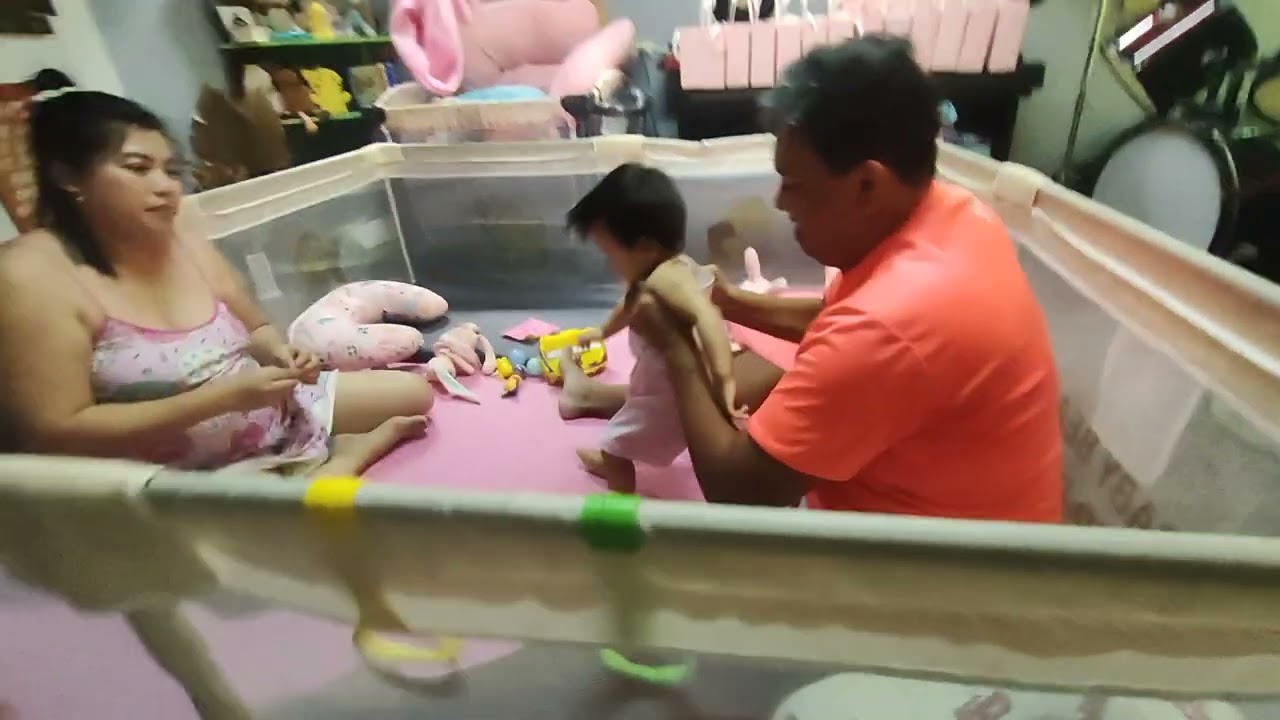 First steps of baby Cassidy M. Cosep