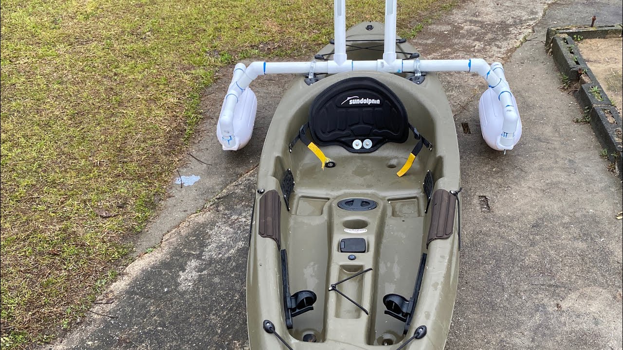 How to build a kayak stabilizer.