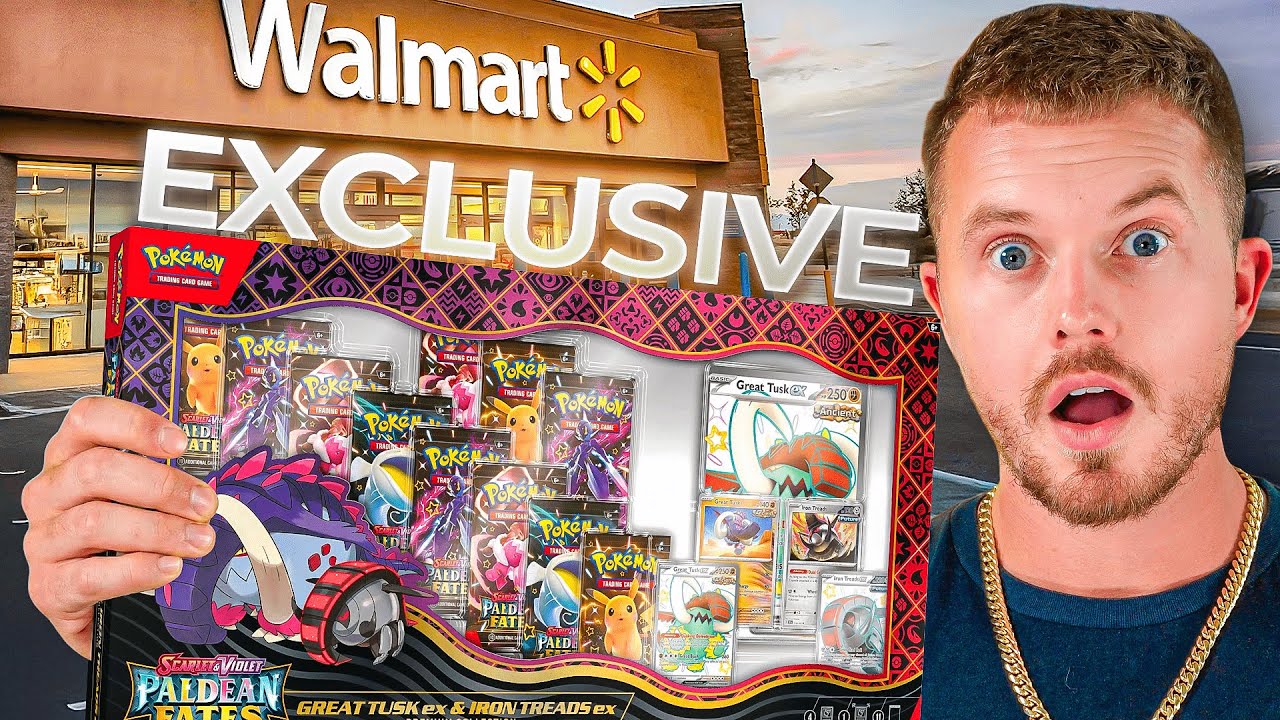 В этих эксклюзивных коллекционных наборах Paldean Fates от Walmart собраны все самые лучшие моменты!