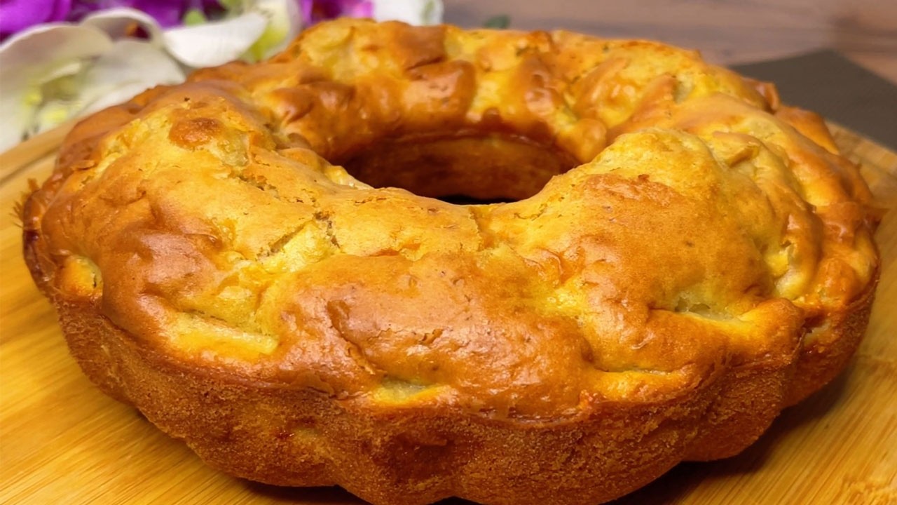 Немецкий яблочный пирог за считанные минуты! Вы будете печь пирог каждый день! Просто и вкусно!