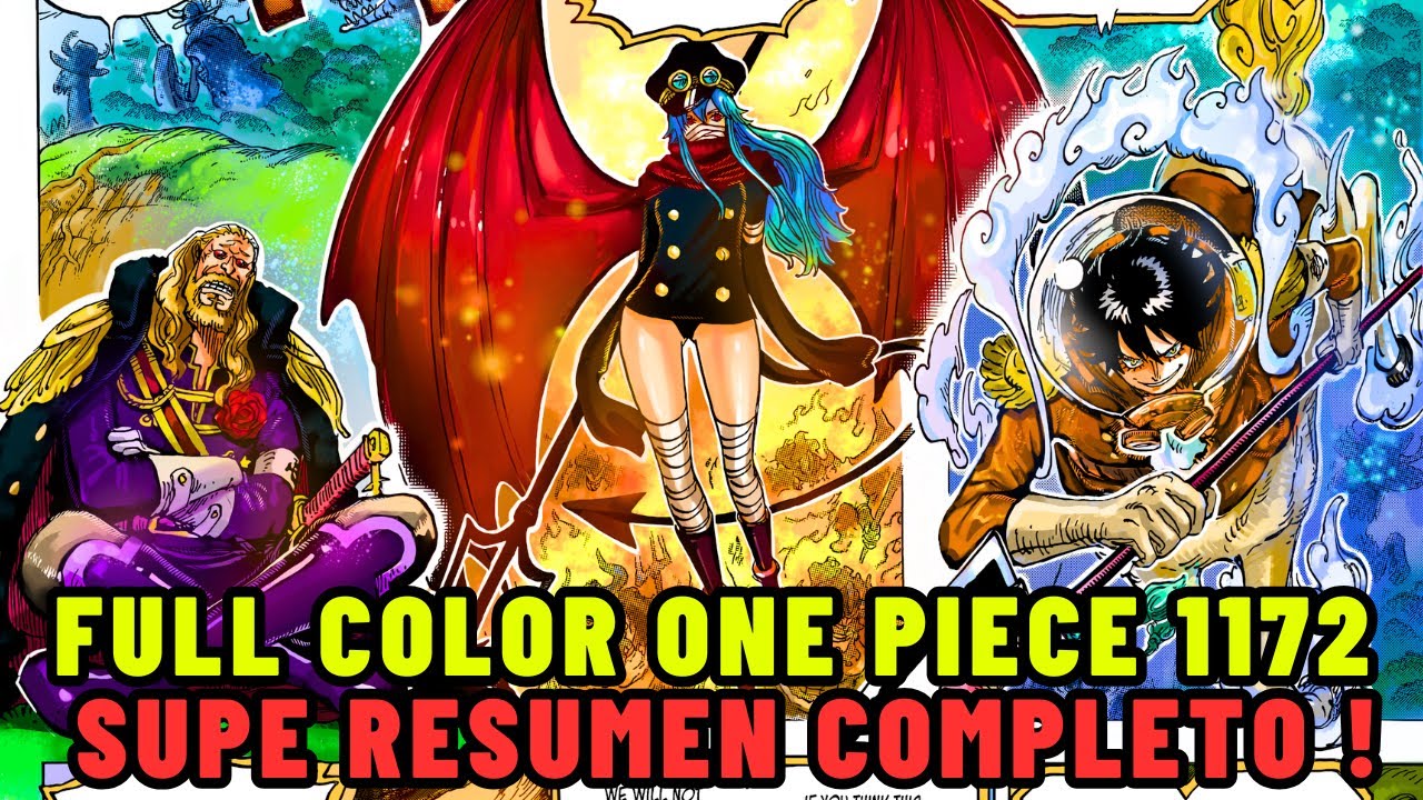 ONE PIECE 1172 SUPER ULTRA RESUMEN COMPLETO ! LA GUERRA DEL DESTINO DE ELBAPH !!