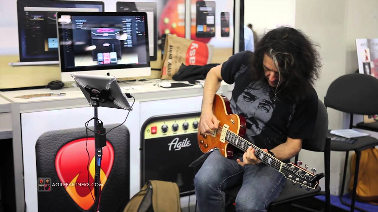 Alex Skolnick with AmpKit at NAMM 2013 - Part 1