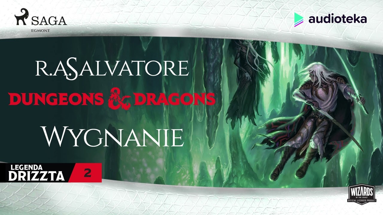 Wygnanie. Legenda Drizzta. Tom 2 - audiobook | R.A. Salvatore (czyta: Maciej Kowalik)