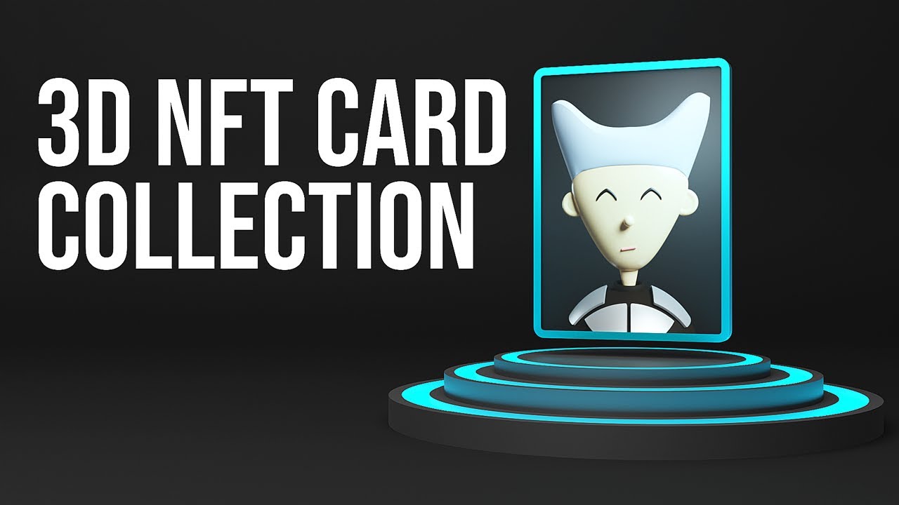 How to create Card NFT Collection - Blender Tutorial