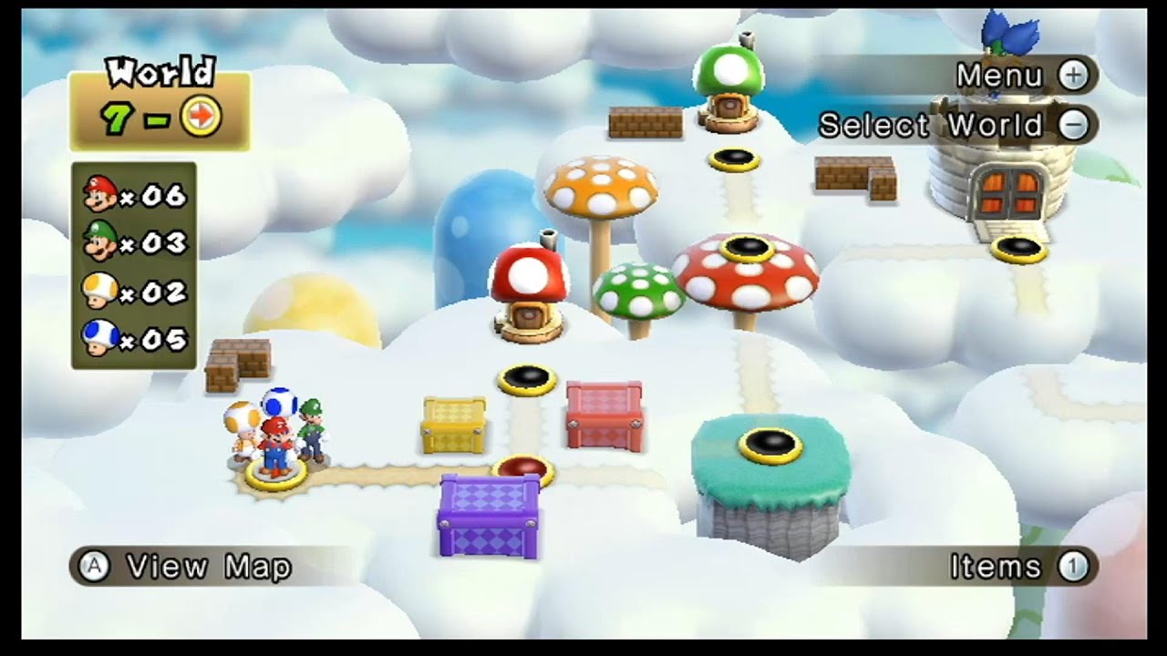 NEW SUPER MARIO BROS WII W/MATT, SOLO & JOSH EP 13