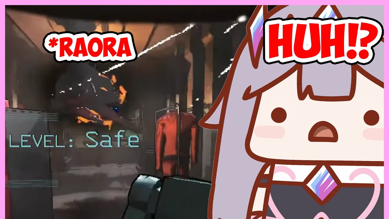 Biboo dies of laughing after seeing Raora use jetpack [Biboo/HololiveEN]
