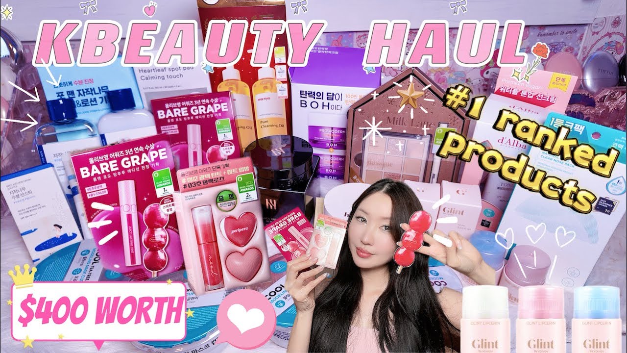 400 долларов за косметику от KBEAUTY, бестселлеры из корейской косметики и средств по уходу за ко...