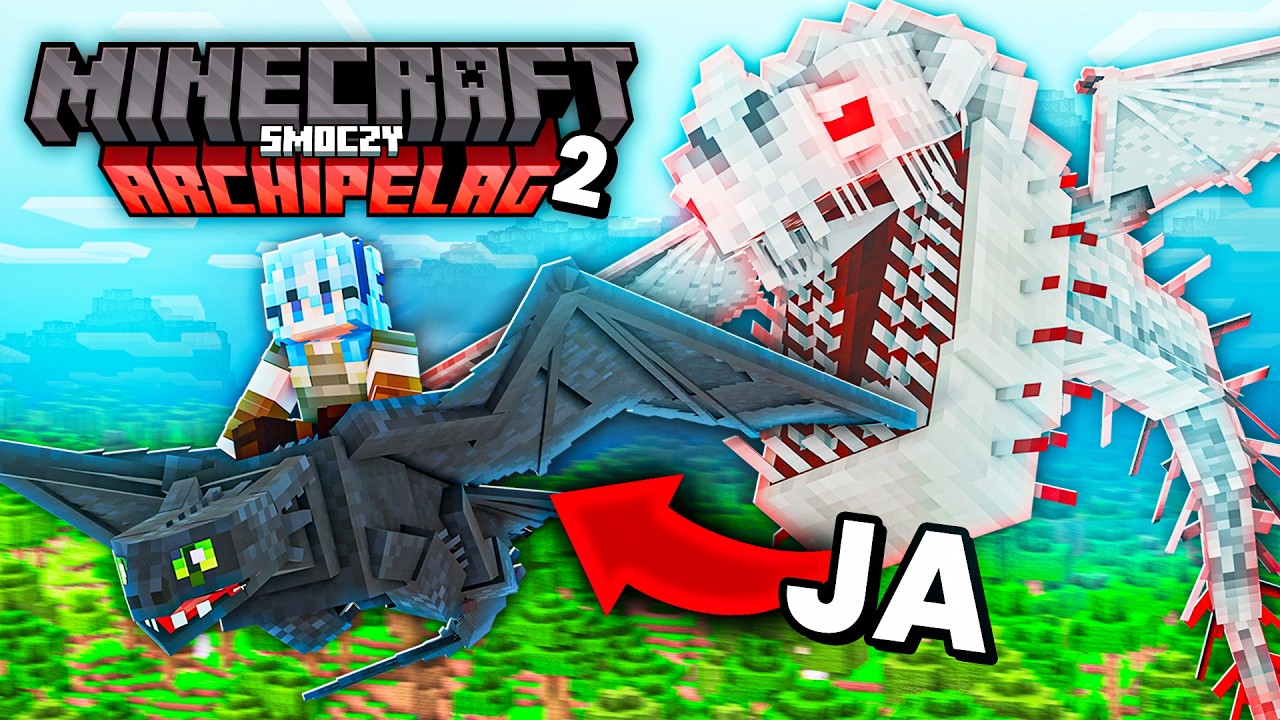 PRZEŻYŁAM 200H jako JEŹDŹCA SMOK&Oacute;W w MINECRAFT HARDCORE