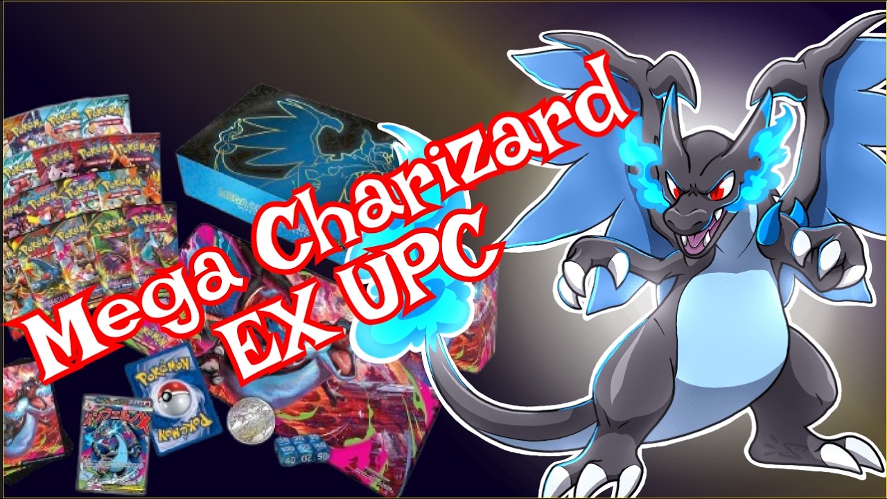 Mega Charizard ex UPC Unboxing.  BIG HITS!?