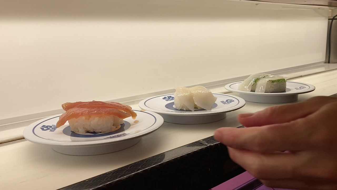 The Golden Temple & Conveyor Belt Sushi KURA in Kyoto
