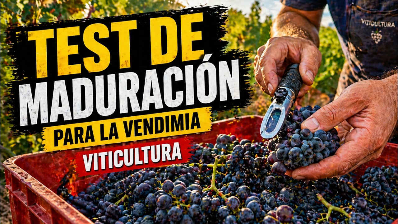 👉 ¿Cómo sabemos cuándo vendimiar? 🍇 | Test de Maduración