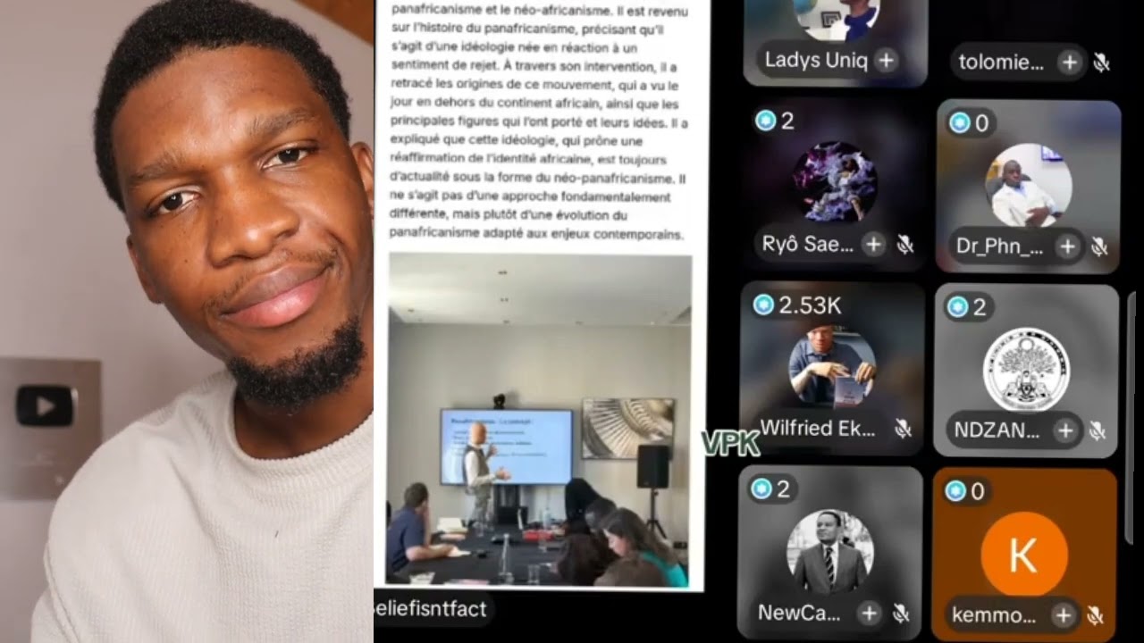 Wilfried Ekanga a vraiment mis les pseudo géopoliticiens ci en colère 😅 voilà la suite du live ⛔