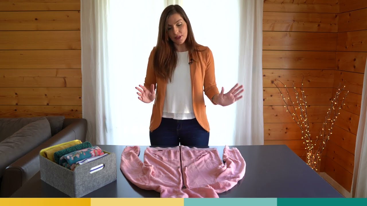 Tuto pliage, m&eacute;thode Marie Kondo : sweat-shirts
