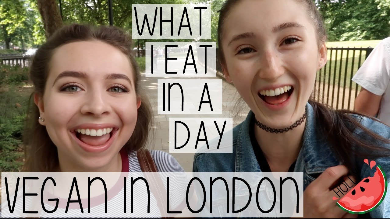 WHAT I EAT IN A DAY VEGAN IN LONDON | VLOG | HOLLY GABRIELLE