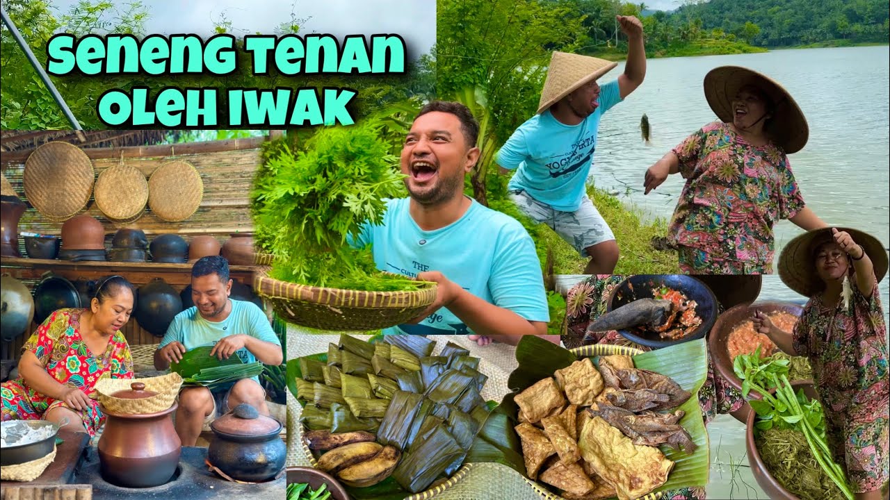 MANCING IWAK KARO GAWE JAJAN NOGOSARI || BAHAGIA SEKALI MANCING IKAN DI DANAU