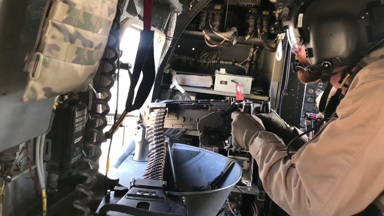 CH-46 Door Gunners in Afghanistan - Phrogs Forever - State Department Airwing Contractors