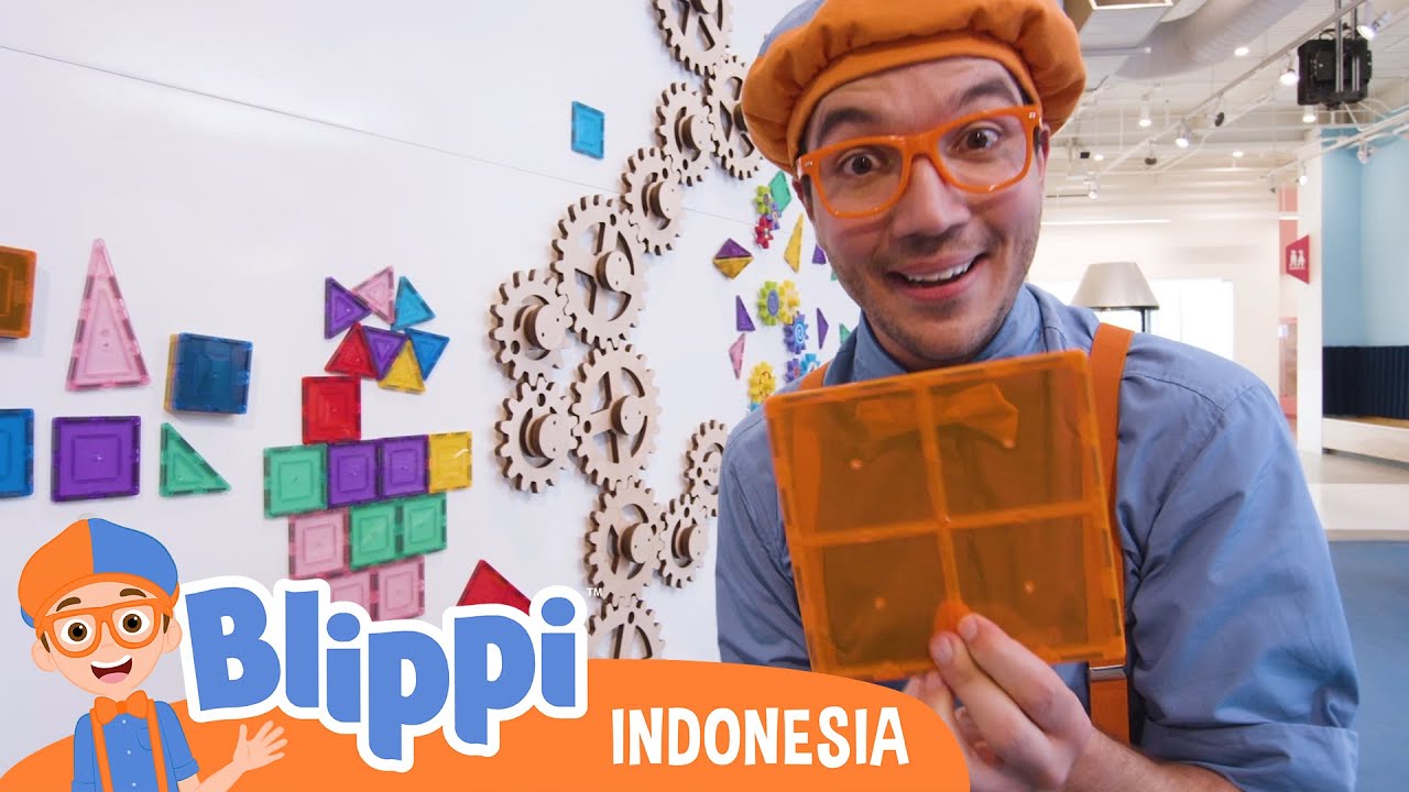 Mengunjungi Museum Anak Cayton | Blippi Bahasa Indonesia - Video Anak-Anak | Petualangan Blippi