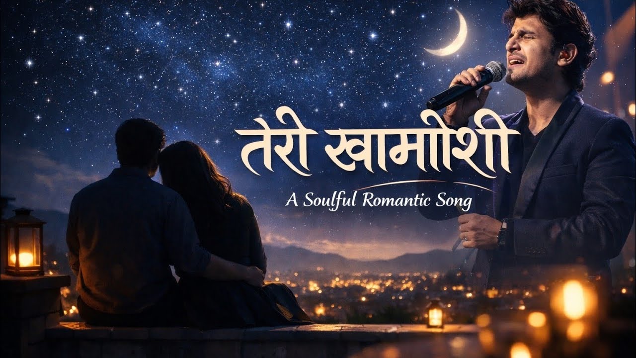 तेरी खामोशी | Soulful Romantic Hindi Song | Cinematic AI Music Video
