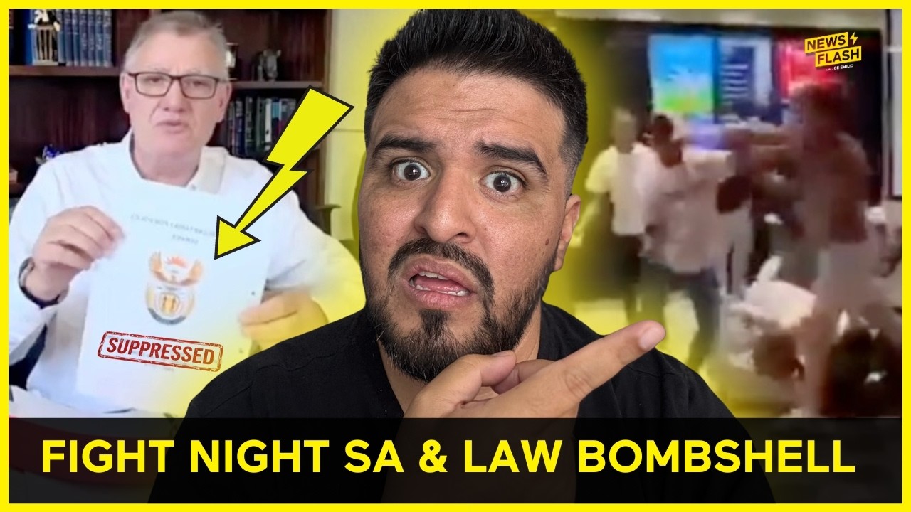 Драка в Макдоналдсе в Стелленбоше… И сенсационное извещение о законе об оружии.