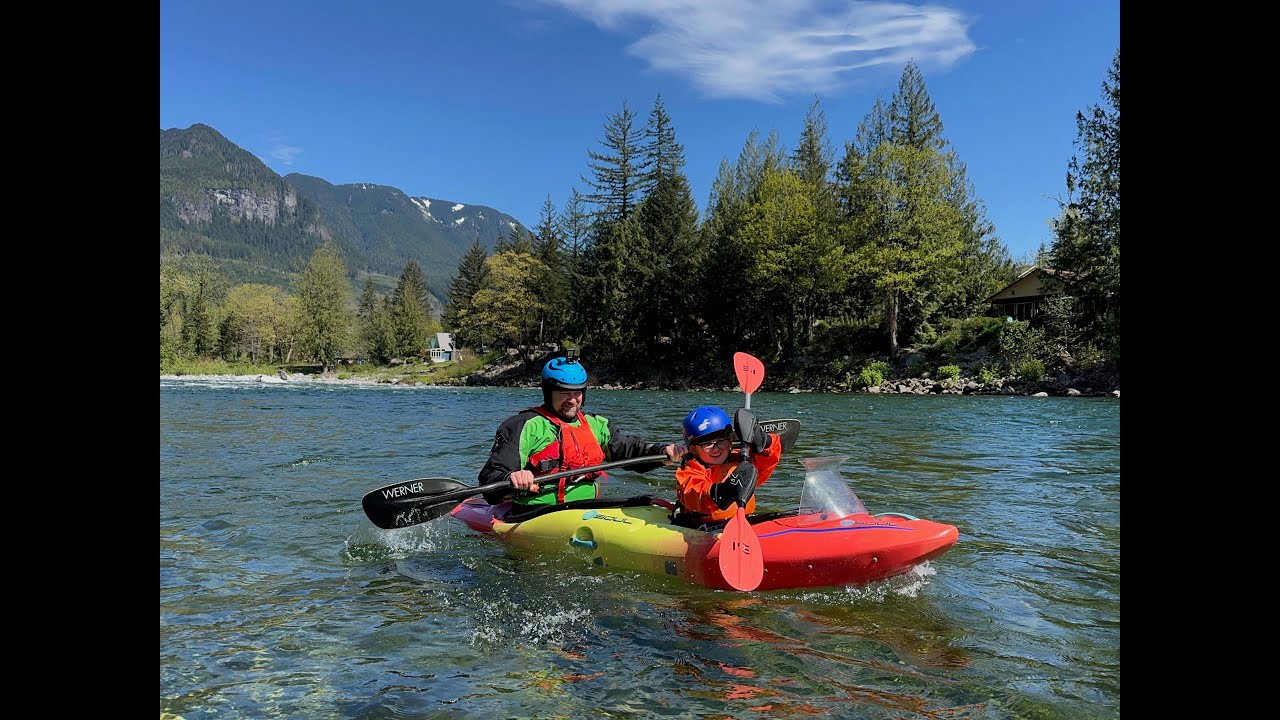 The Terrible Two Kayak by Soul Kayaks, Lower Skykomish River
