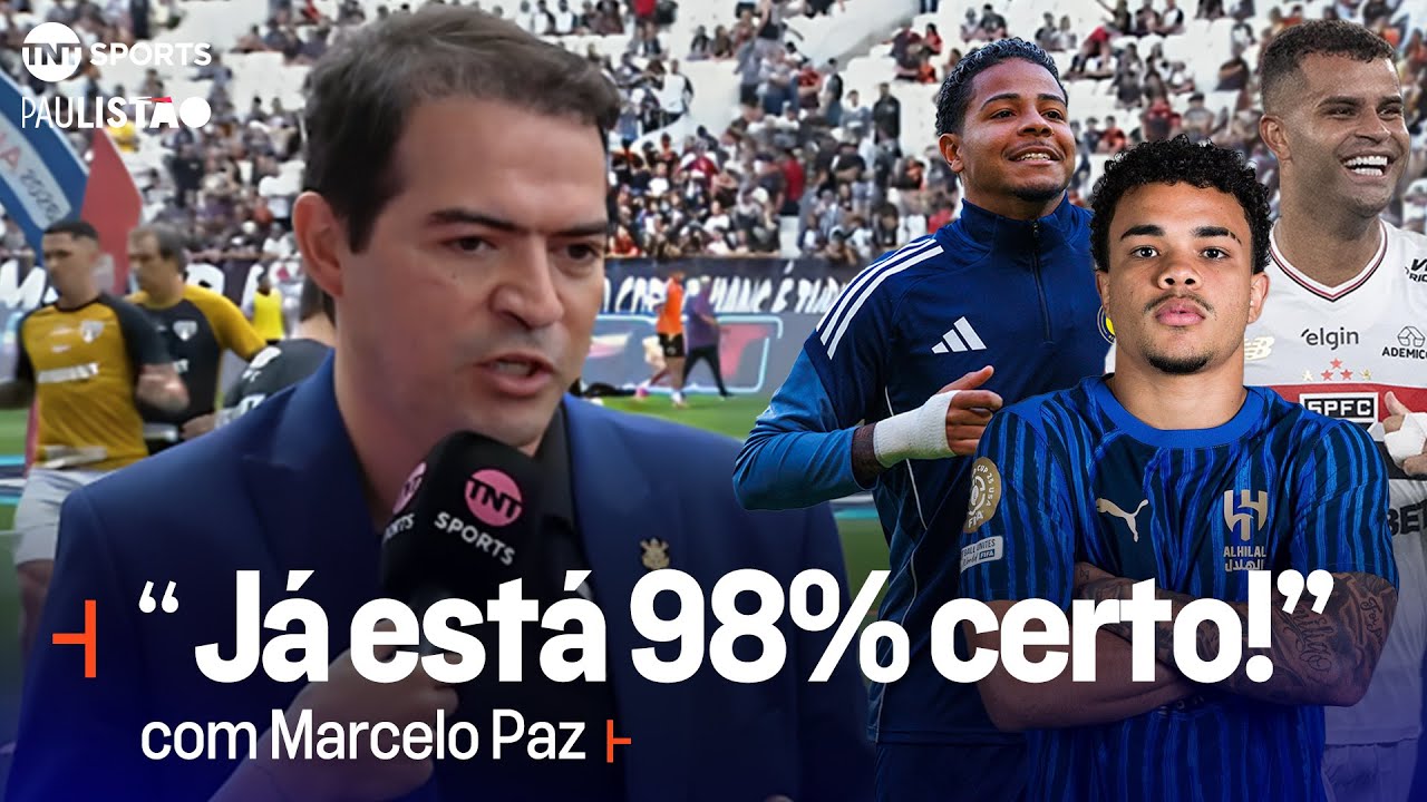 ALISSON, KAIO CÉSAR, WESLEY... MARCELO PAZ ATUALIZA SITUAÇÃO DE NOVAS CONTRATAÇÕES DO CORINTHIANS!