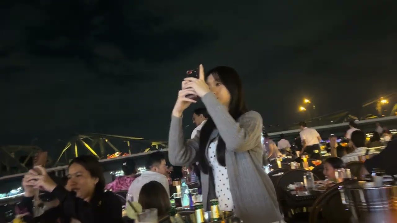 The Newest Luxury 5 Star Bangkok Chaophraya Dinner Cruise 🇹🇭✨ “Magical Night in the river”