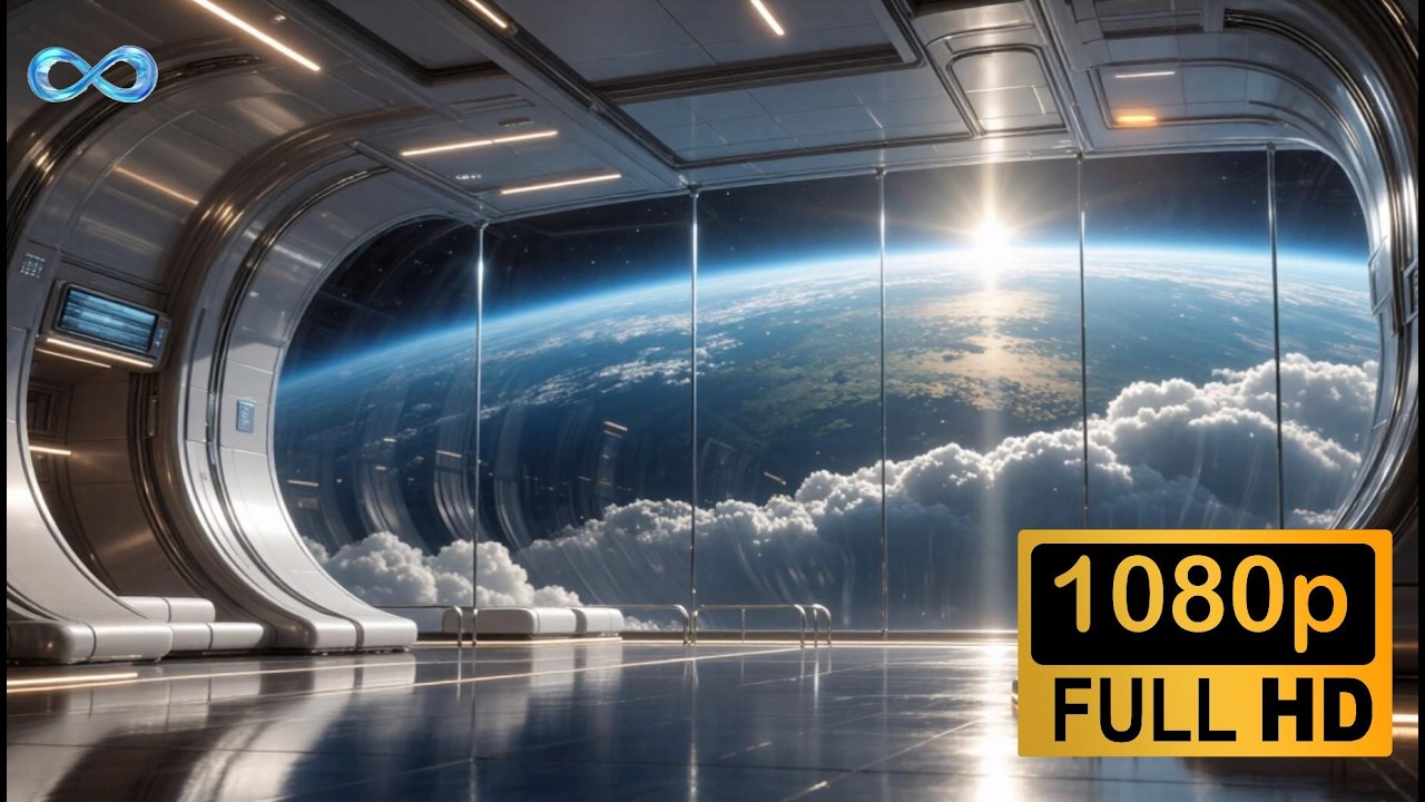 3 Hours Spaceship Ambience – Soft Rocket Rustle & White Noise for Deep Sleep (HD)