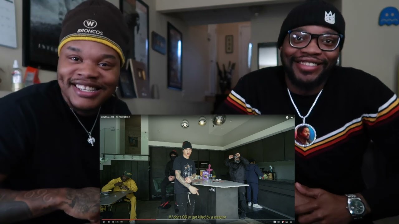 CENTRAL CEE STEPPED OVER THE OPPS | CENTRAL CEE - CC FREESTYLE (REACTION)
