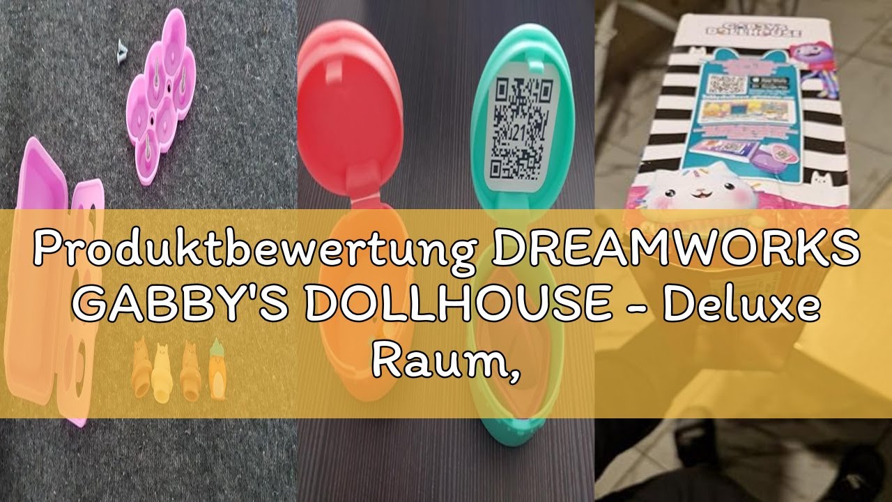 Produktbewertung DREAMWORKS GABBY'S DOLLHOUSE - Deluxe Raum, Craft-a-riffic-Room, Bastelzimmer mit B