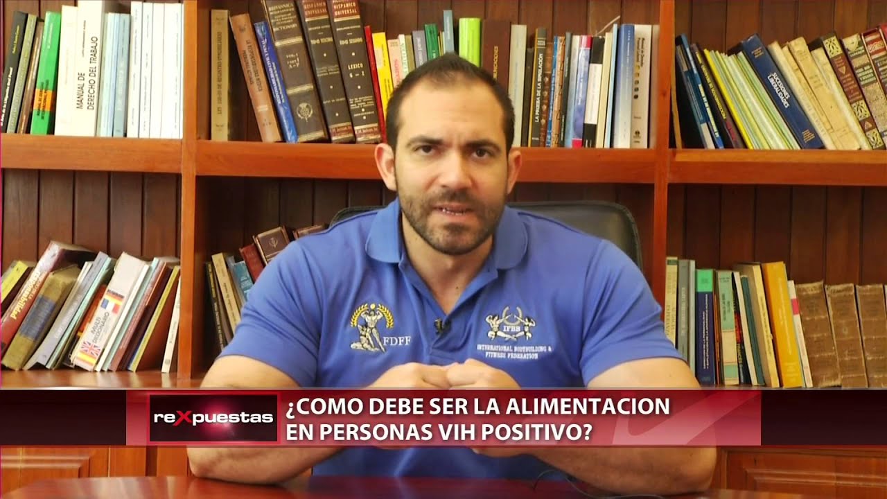 ¿Cómo debe ser la alimentación en personas VIH positivo?