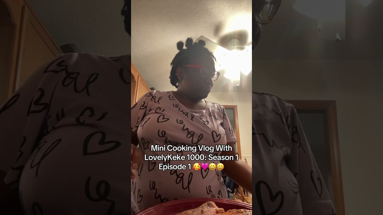 Mini Cooking Vlog With LovelyKeke 1000: Season 1 Episode 1 🥰🩷😄😄