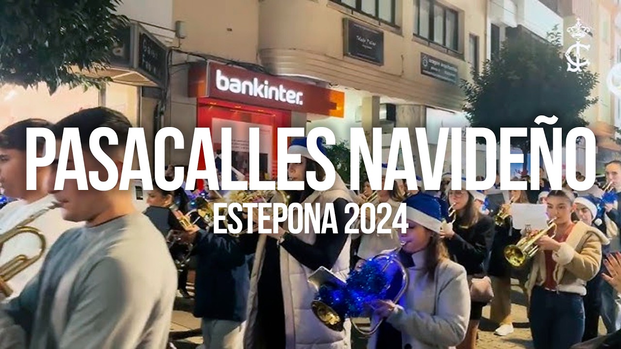 Pasacalles navideño 2024 de la AM Cautivo de Estepona [Multicámara]