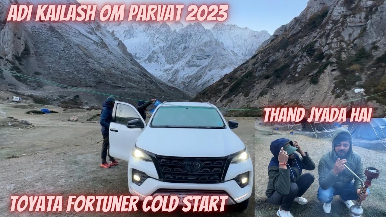 Adi kailash yatra OM Parvat 2023 || Toyata Fortuner Ready ❤️