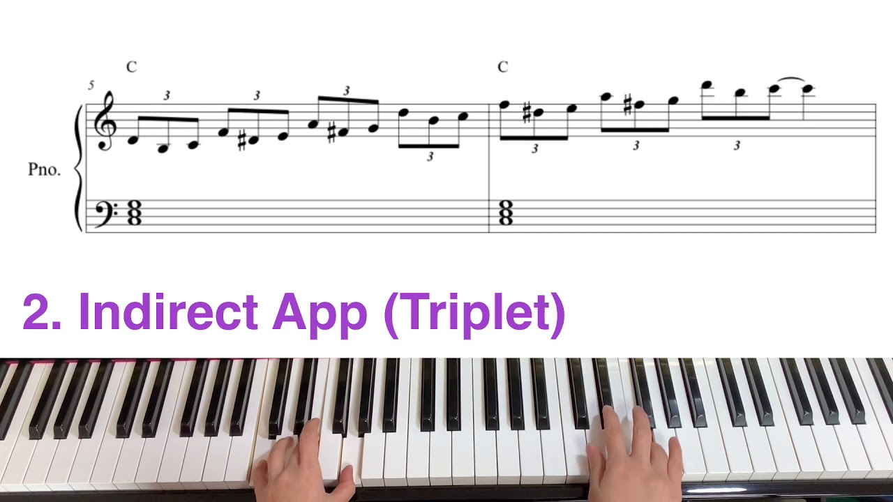 이지원재즈피아노#36 어프로치노트 적용 (Approach Note Practice)