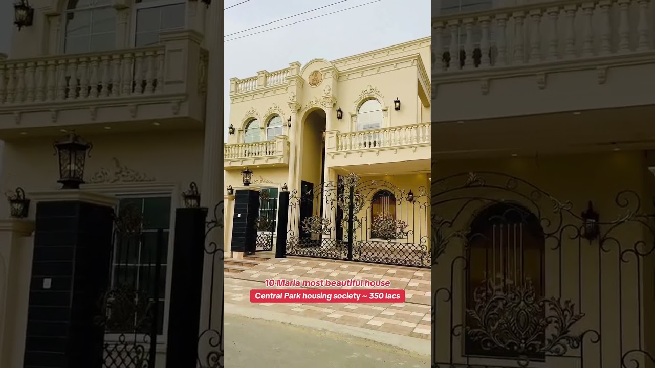 10 Marla most beautiful house for sale in Central Park Lahore 🏡
