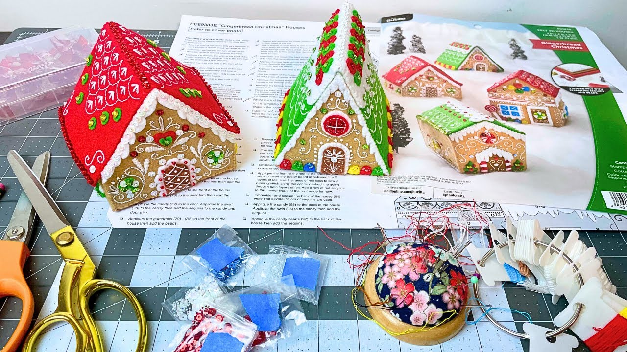 🏠 Custom Build! Bucilla Gingerbread A-Frame House – Part 3 | Unique 3D Assembly & Finishing Touches