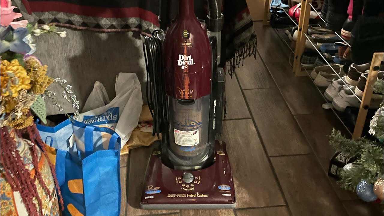 Whole house cleaning at my grandma and grandpa&rsquo;s house with the Dirt Devil Vision Swivel Glide MVP