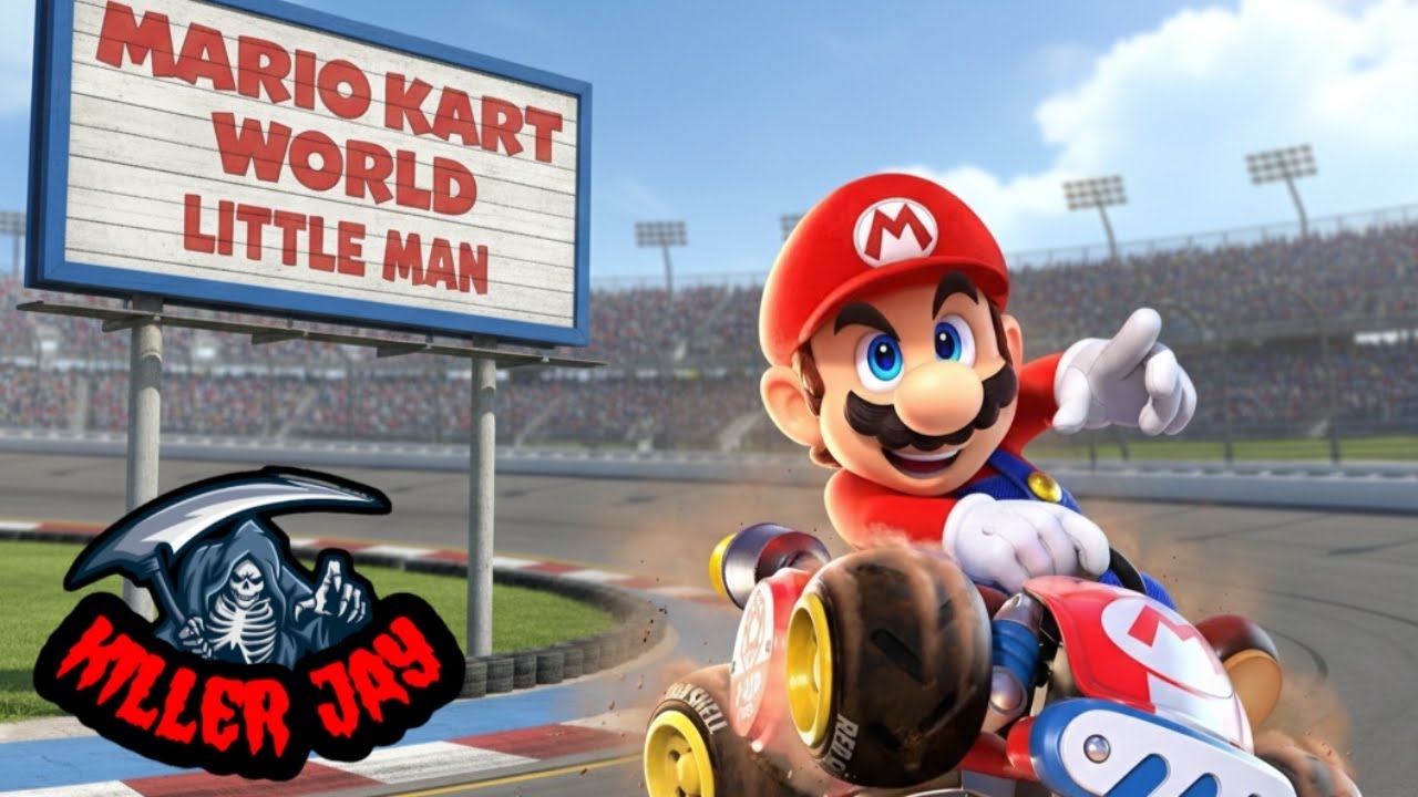 🔴LIVE Playing Mario Kart World with Little man