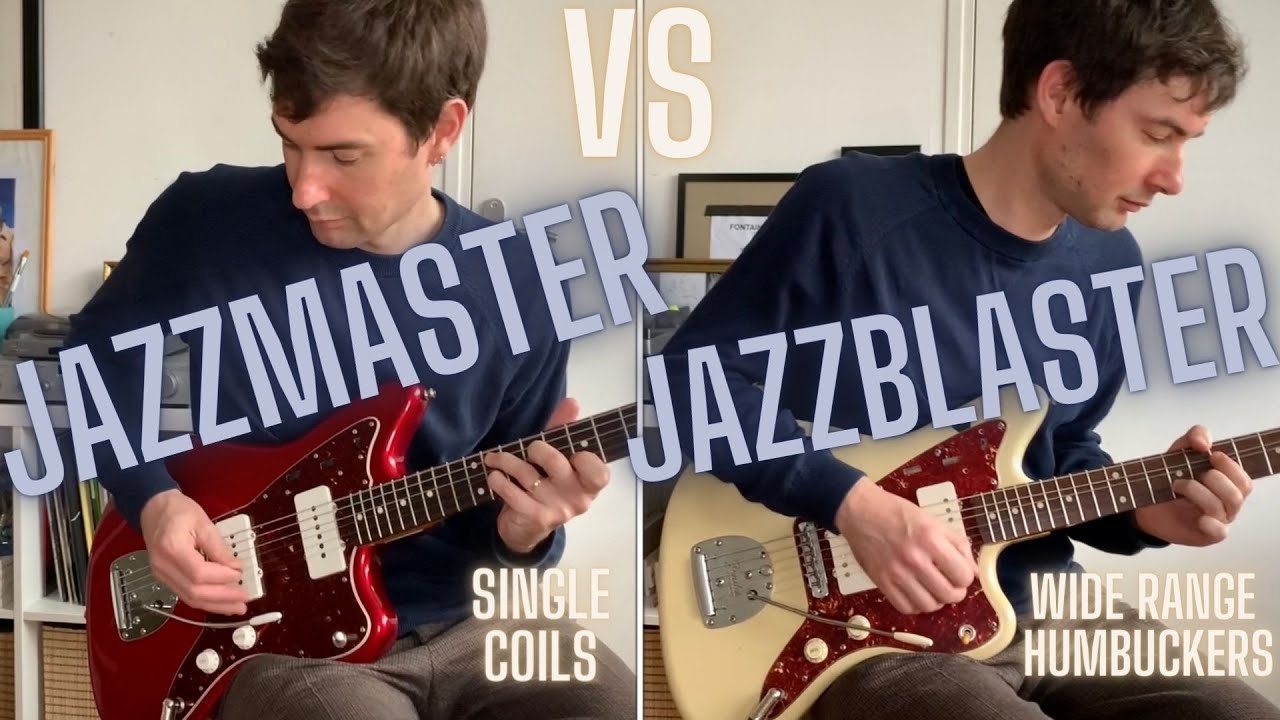 Jazzmaster vs Jazzblaster (wide range humbuckers)
