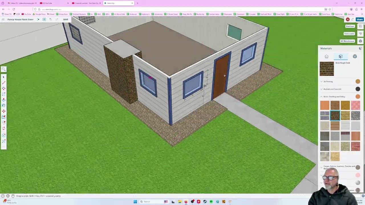 3D Fancy House Nextdoor Ep5: Chimney and Roof