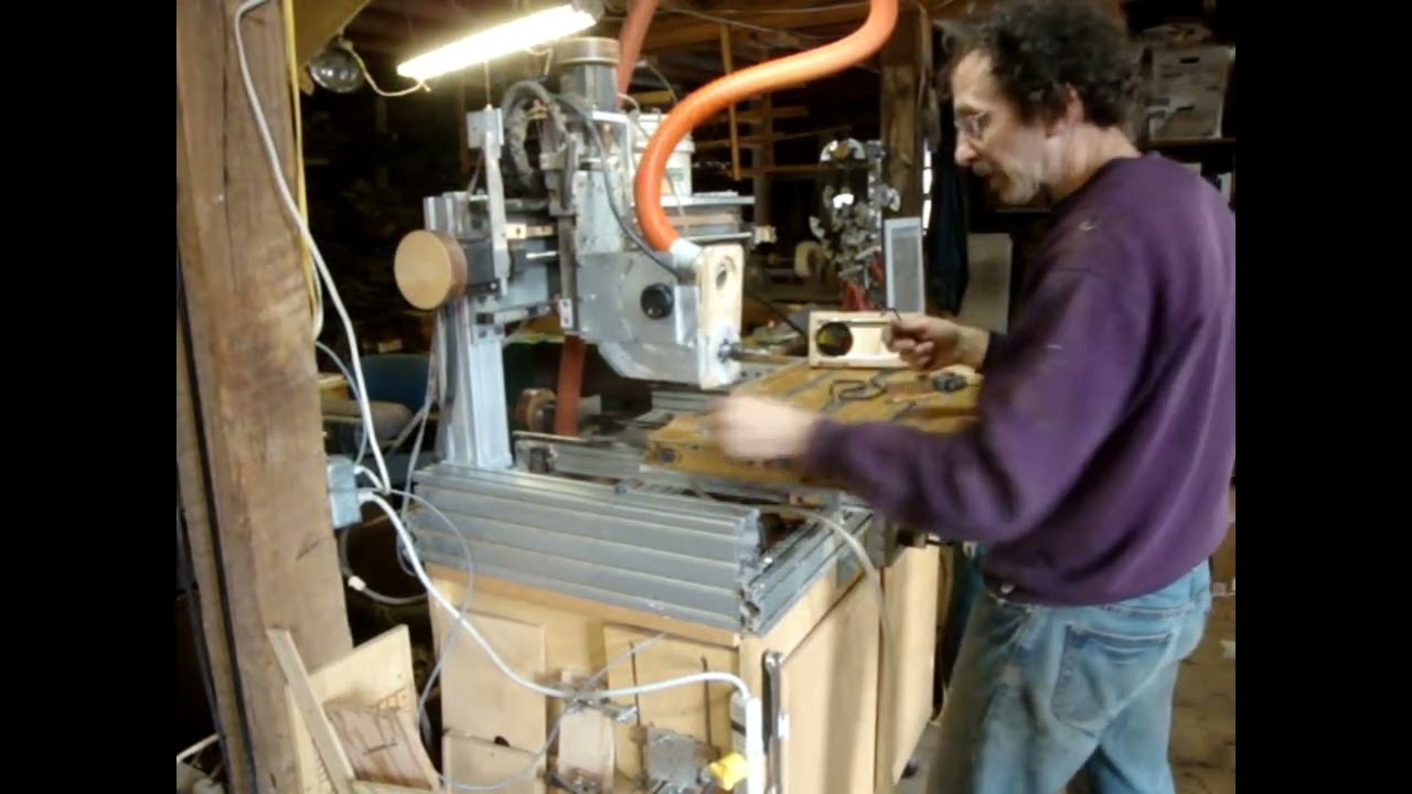 changing  my cnc  router spindle to horizontal