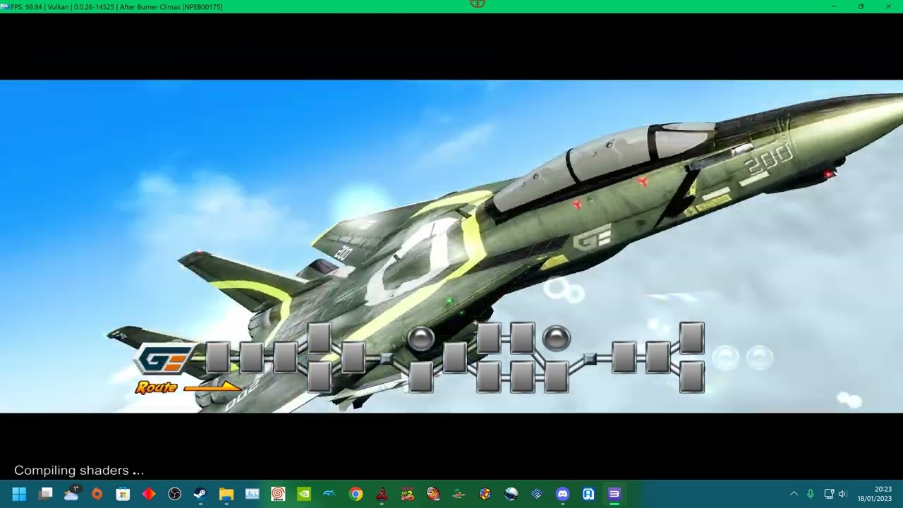 SEGA AFTERBURNER CLIMAX - EX MODE - SUPER TOMCAT -  ARCADE FULL PC ARCADE GAMEPLAY 4K LONGPLAY PS3